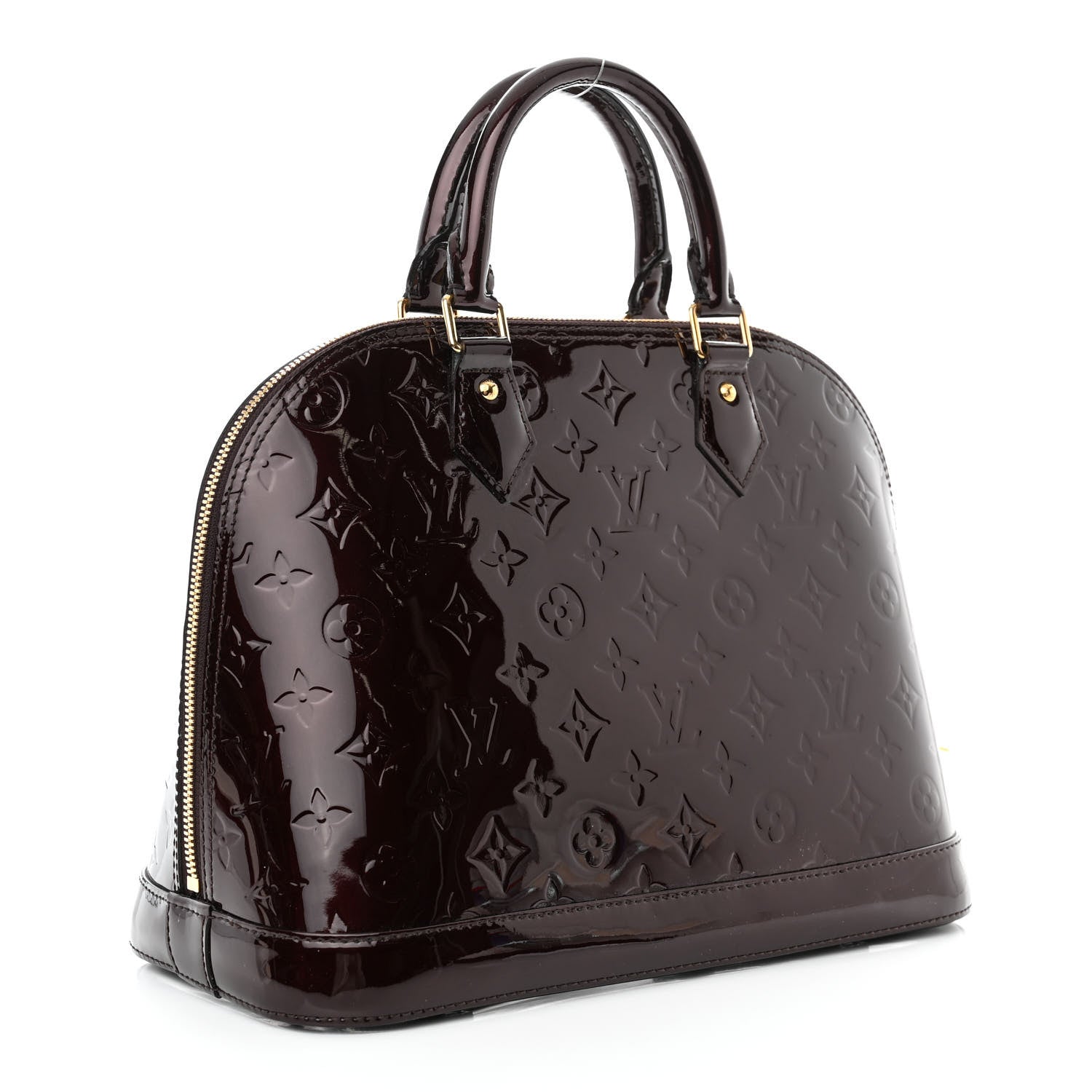 Louis Vuitton Vernis Alma PM Amarante 3 of 10