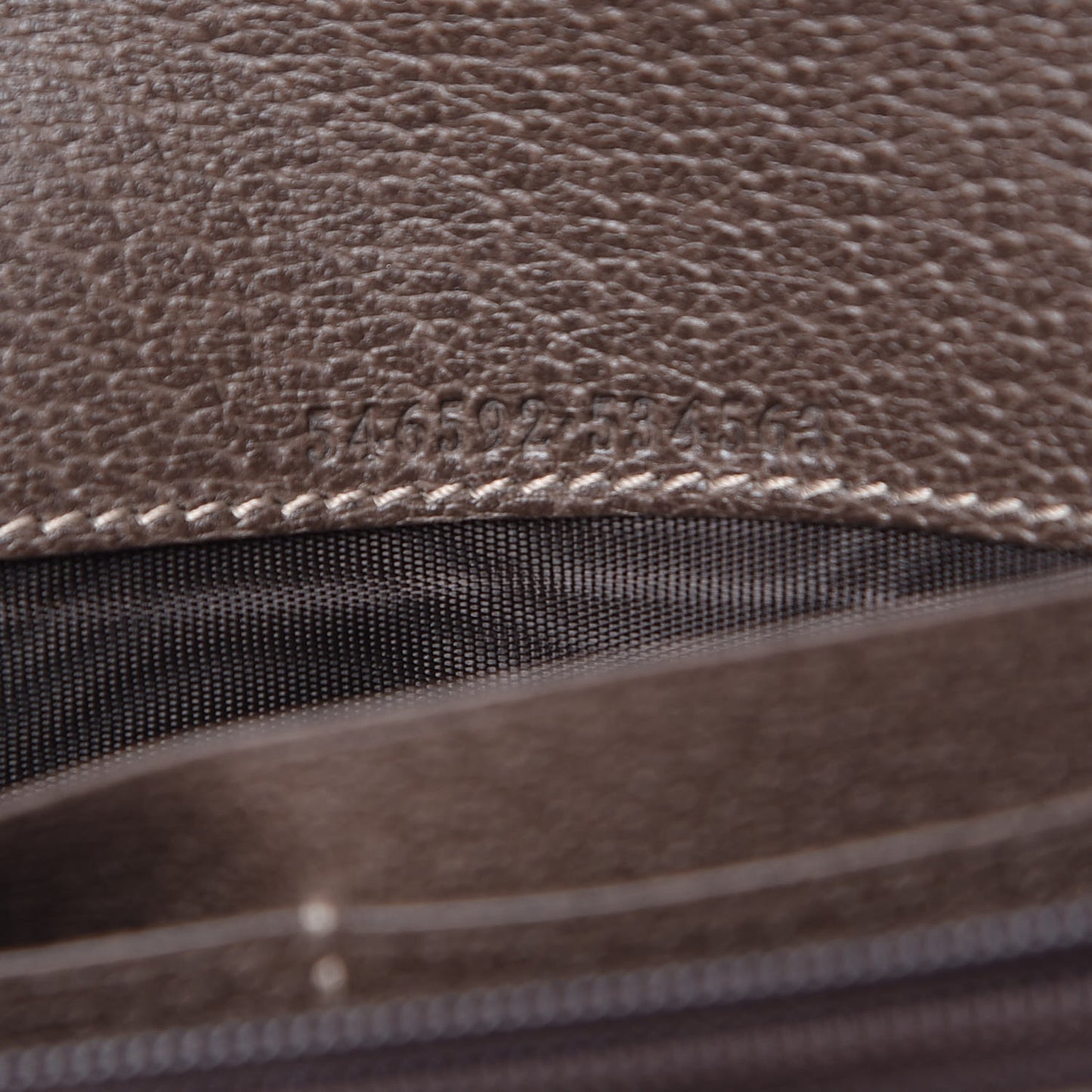 GG Supreme Monogram Web Ophidia Wallet On Chain Brown