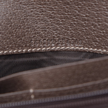 Gucci GG Supreme Monogram Web Ophidia Wallet On Chain Brown 7 of 10