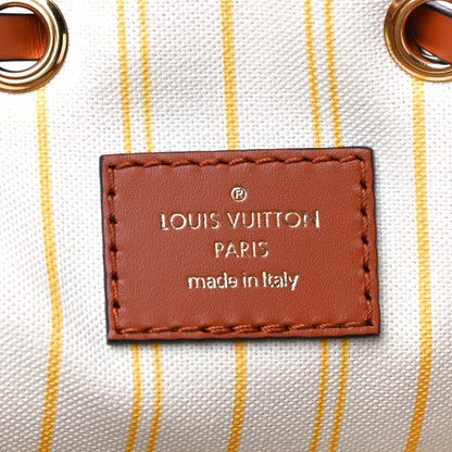 Louis Vuitton Raffia Calfskin Monogram Neonoe MM Tan 6 of 9