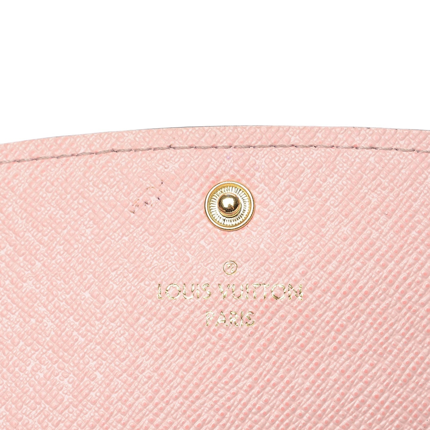 Monogram Emilie Wallet Rose Ballerine