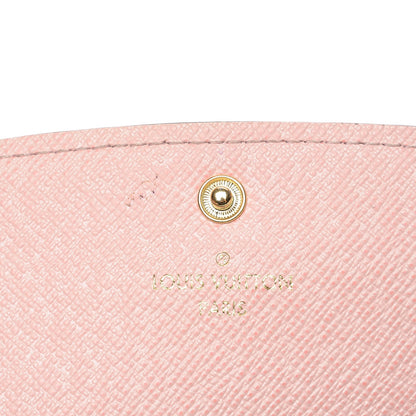 Louis Vuitton Monogram Emilie Wallet Rose Ballerine 6 of 7