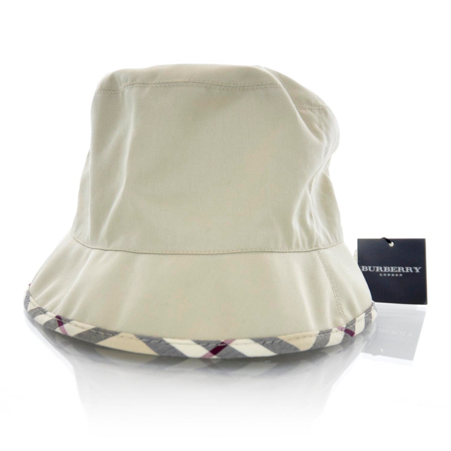 Cotton Check Bucket Hat L