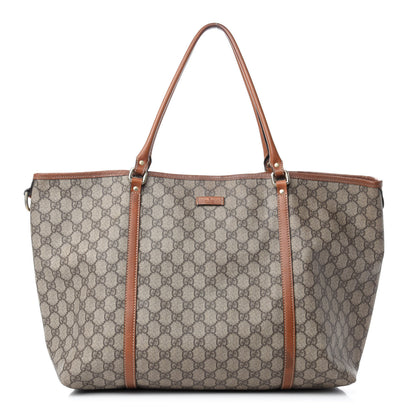 Gucci GG Plus Monogram Large Joy Tote Brown 1 of 12