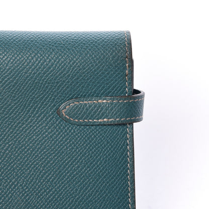 Hermes Epsom Kelly Longue Wallet Blue Jean 6 of 26