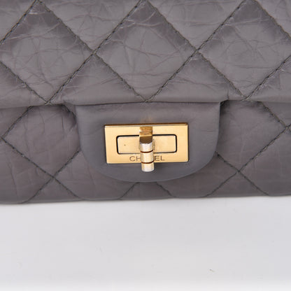 Chanel Aged Calfskin Quilted 2.55 Reissue 226 Flap Grey 13 of 13