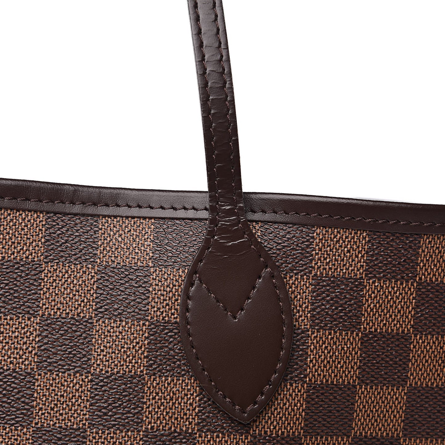 Damier Ebene Neo Neverfull MM Rose Ballerine