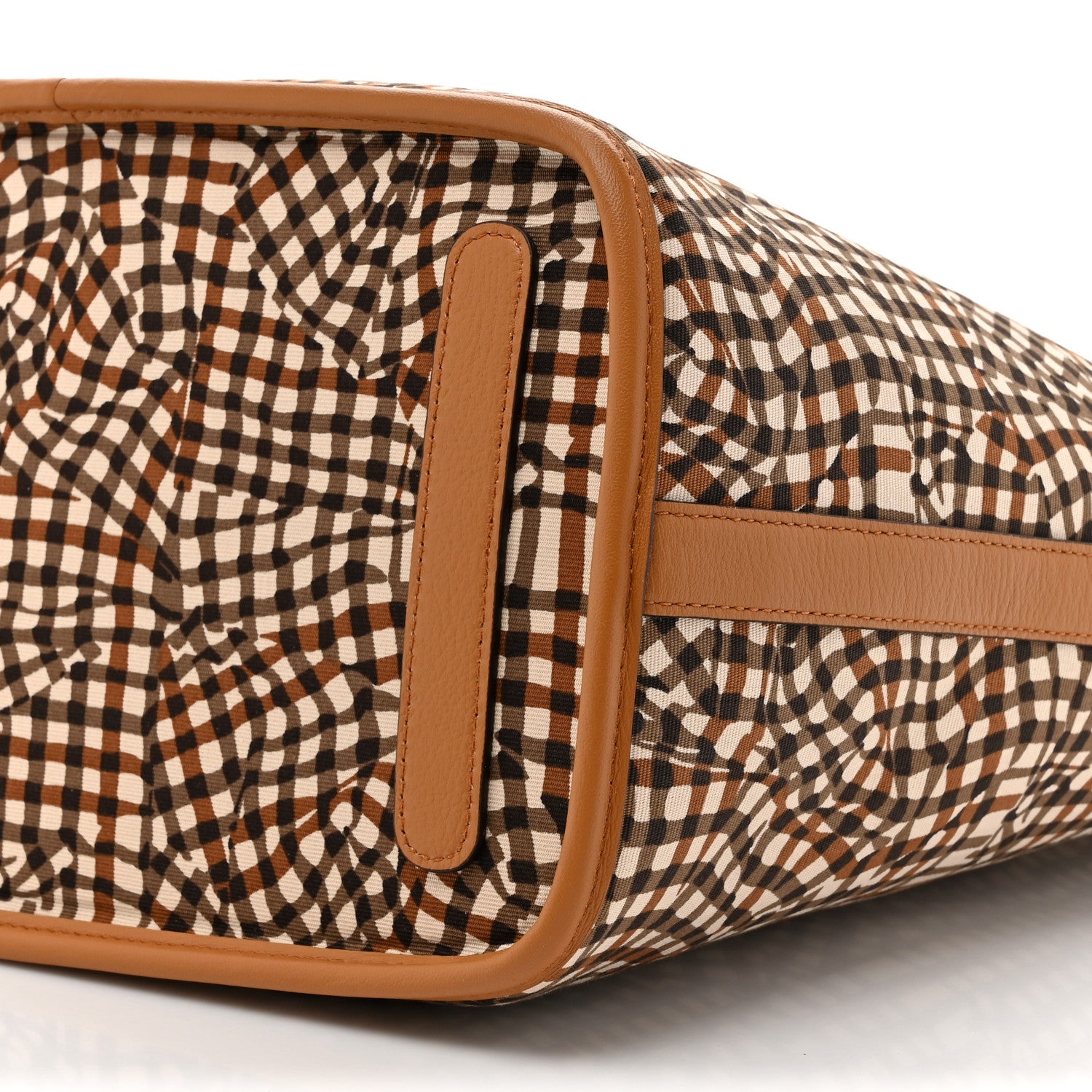 MCM Visetos Medium Liz Reversible Shopper Tote Cognac 16 of 18