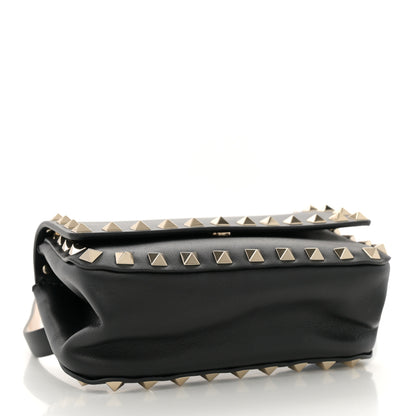 Valentino Garavani Vitello Rockstud Belt Bag Black 4 of 11