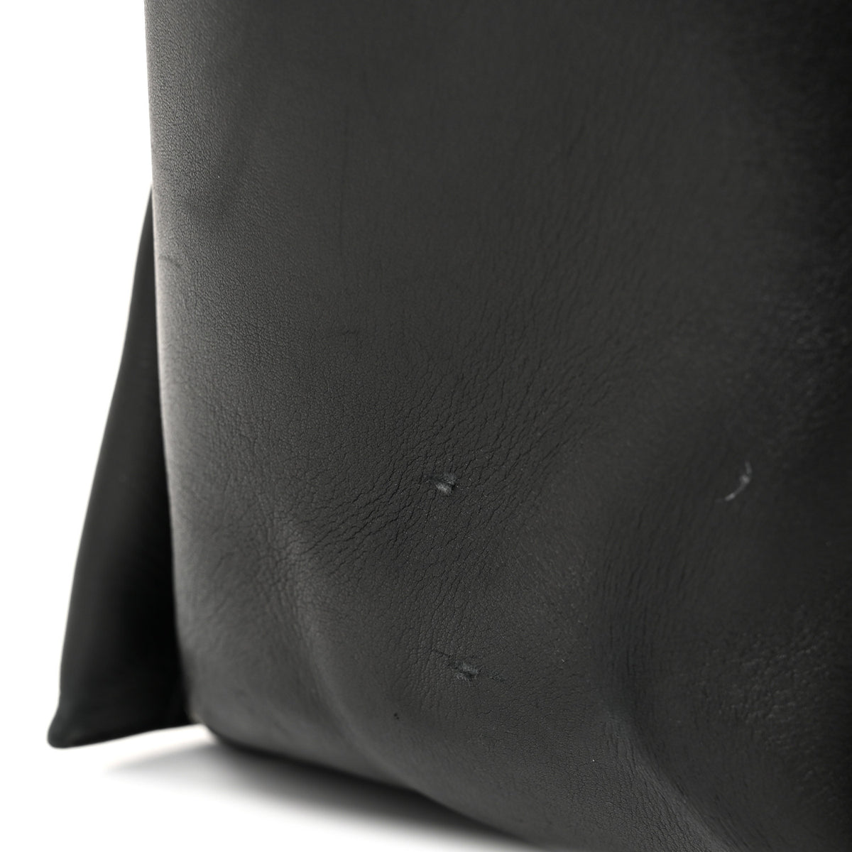 Celine Supple Natural Calfskin Vertical Tri-Fold Bag Black 13 of 13