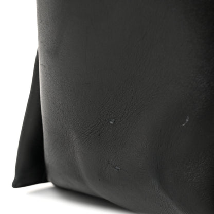 Celine Supple Natural Calfskin Vertical Tri-Fold Bag Black 13 of 13