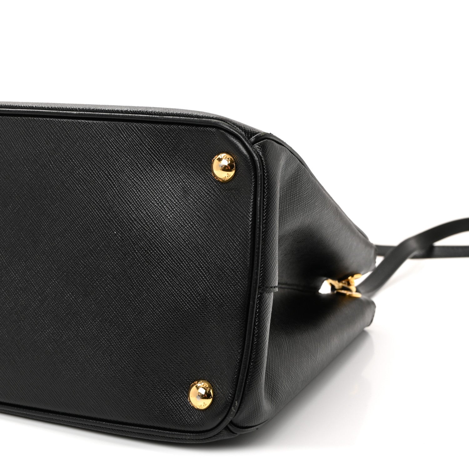 Prada Saffiano Medium Galleria Double Zip Tote Black 16 of 17