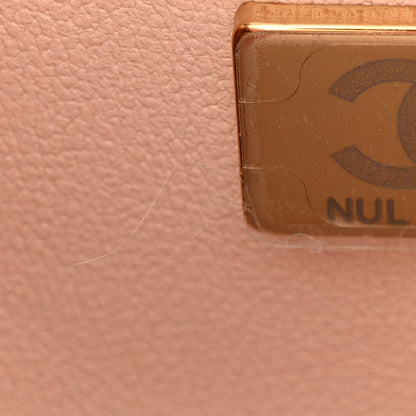 Chanel Caviar Quilted Medium Double Flap Beige 6 of 10