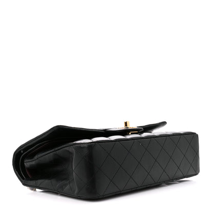 Chanel Lambskin Quilted Medium Double Flap Black 4 of 11
