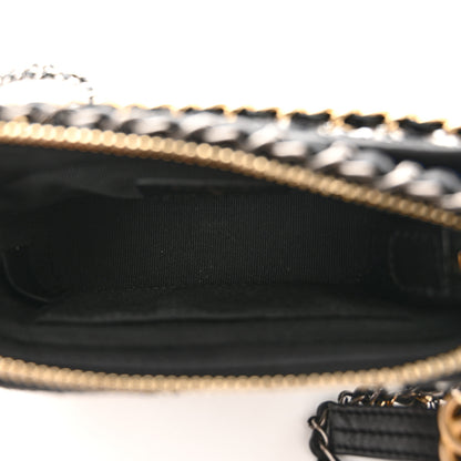 Chanel Lambskin Calfskin Tweed Success Story Set of 4 Minis Bags Black 40 of 46