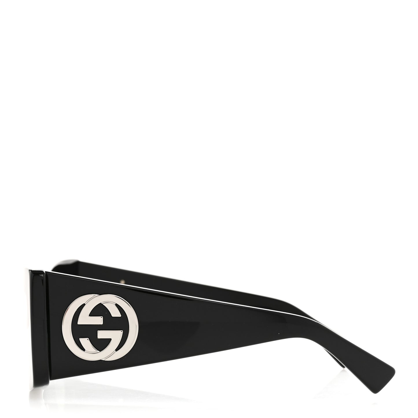 Acetate Square Frame Sunglasses GG1842S Black