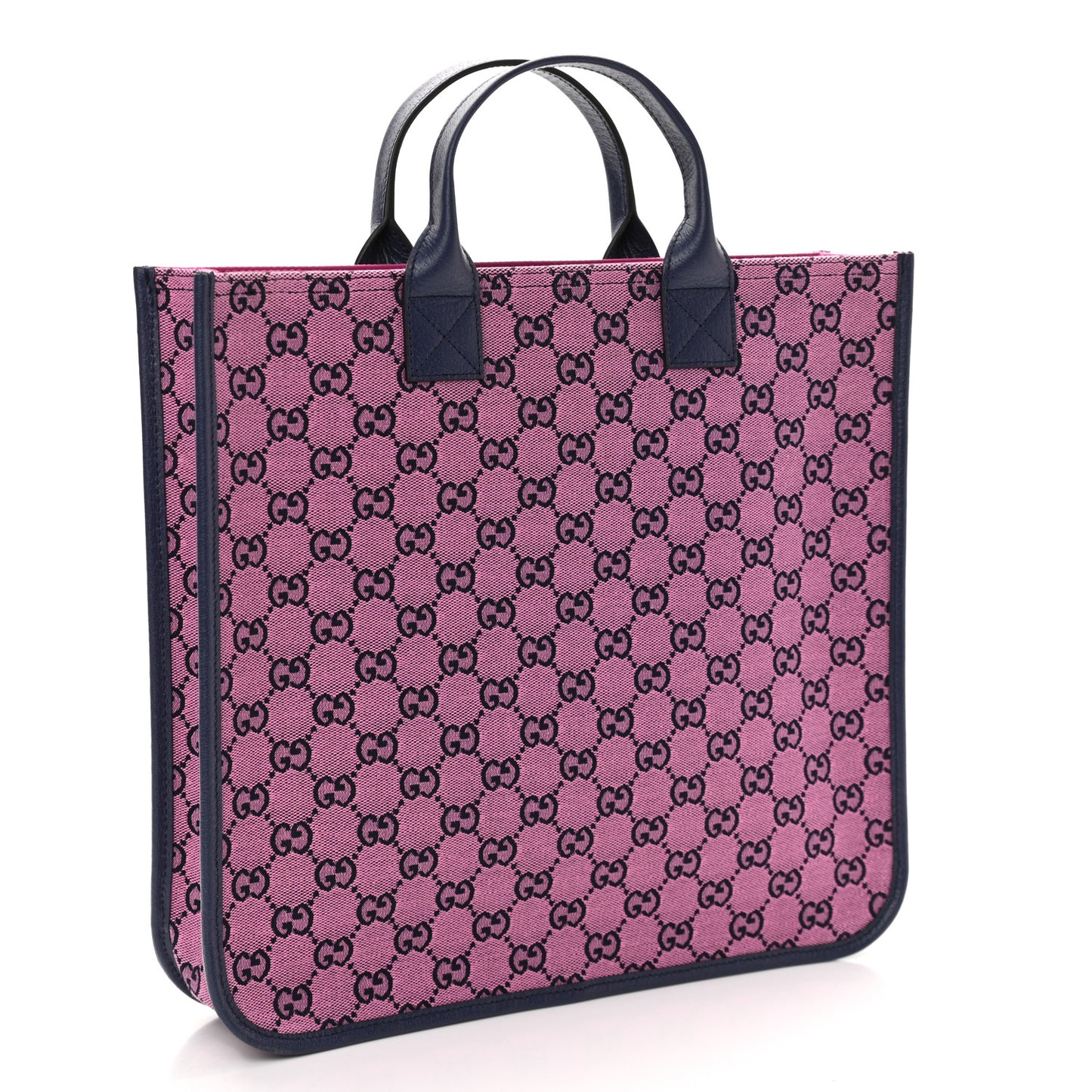 Monogram Multicolor Small Retro Interlocking G Childrens Tote Pink Blue