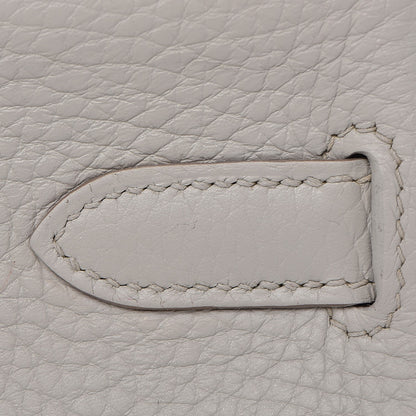 Hermes Taurillon Clemence Kelly Retourne 35 Gris Perle 18 of 29