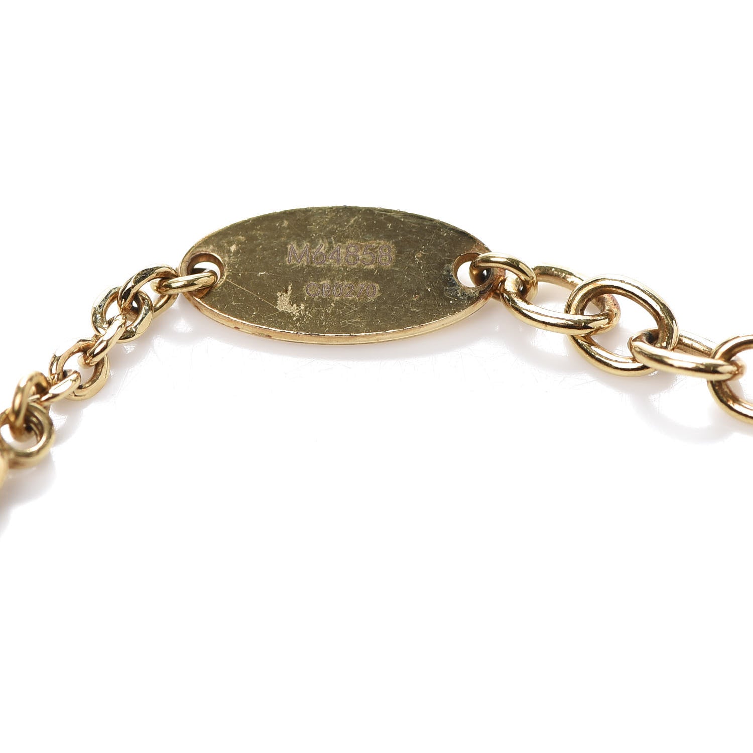 Louis Vuitton Metal Monogram Blooming Supple Bracelet 6 of 7