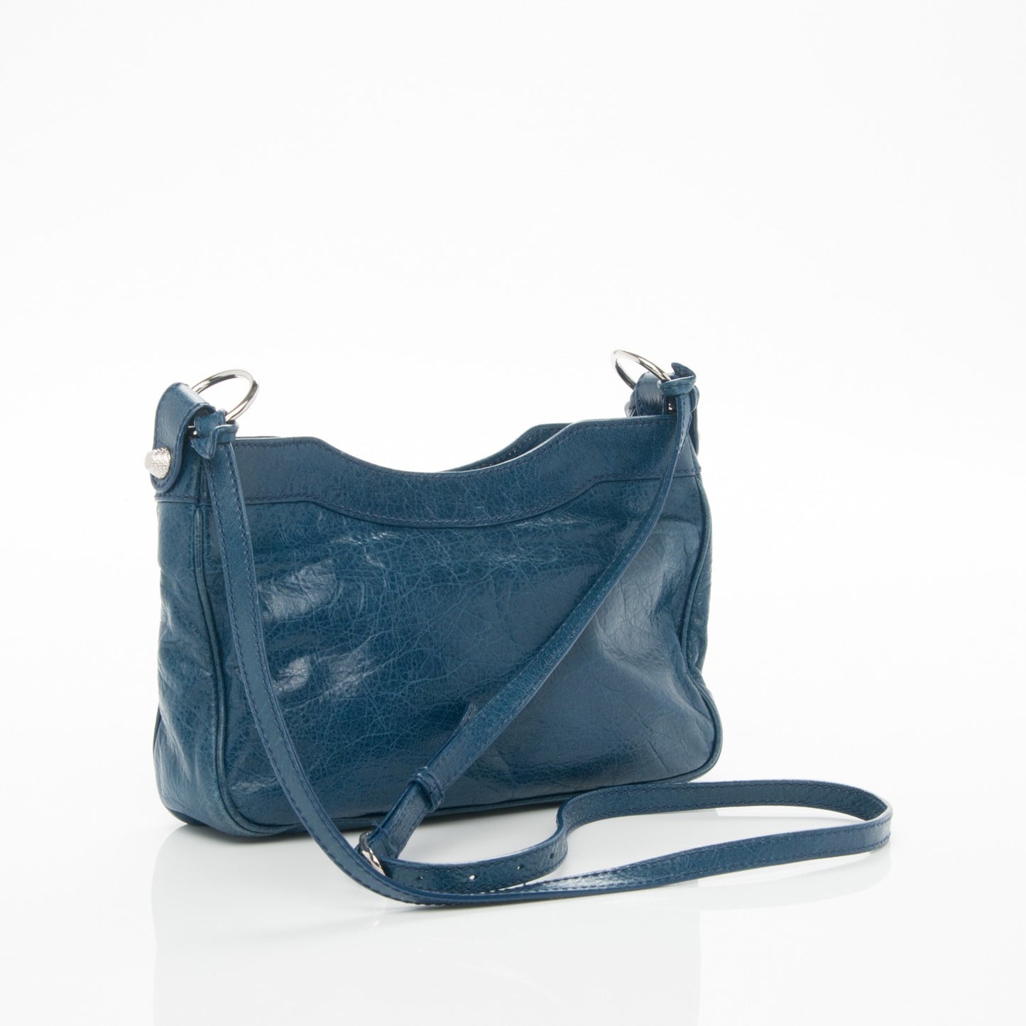 Agneau Giant 12 Silver Hardware Hip Bleu Mineral