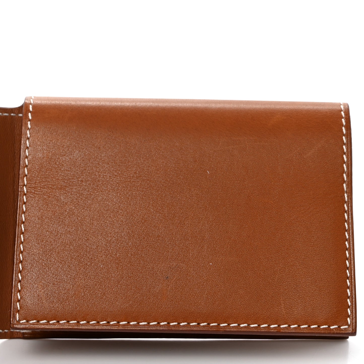 Barenia Guernesey Card Case Fauve