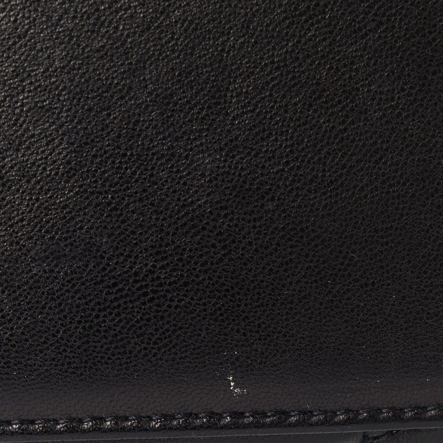 Saint Laurent Lambskin Quilted Small Loulou Puffer Monogram Chain Satchel Black 9 of 10
