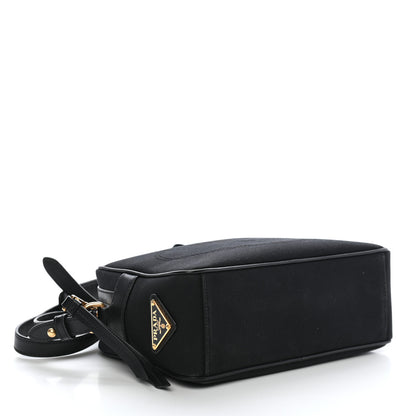 Prada Jacquard Logo Camera Bag Black 6 of 24