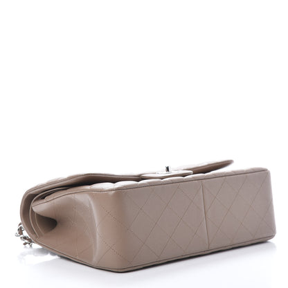 Chanel Caviar Quilted Jumbo Double Flap Dark Beige 4 of 11