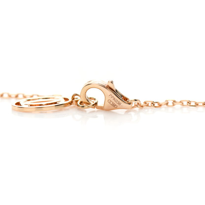 Cartier 18K Pink Gold Diamond SM D'Amour Pendant Necklace 4 of 5