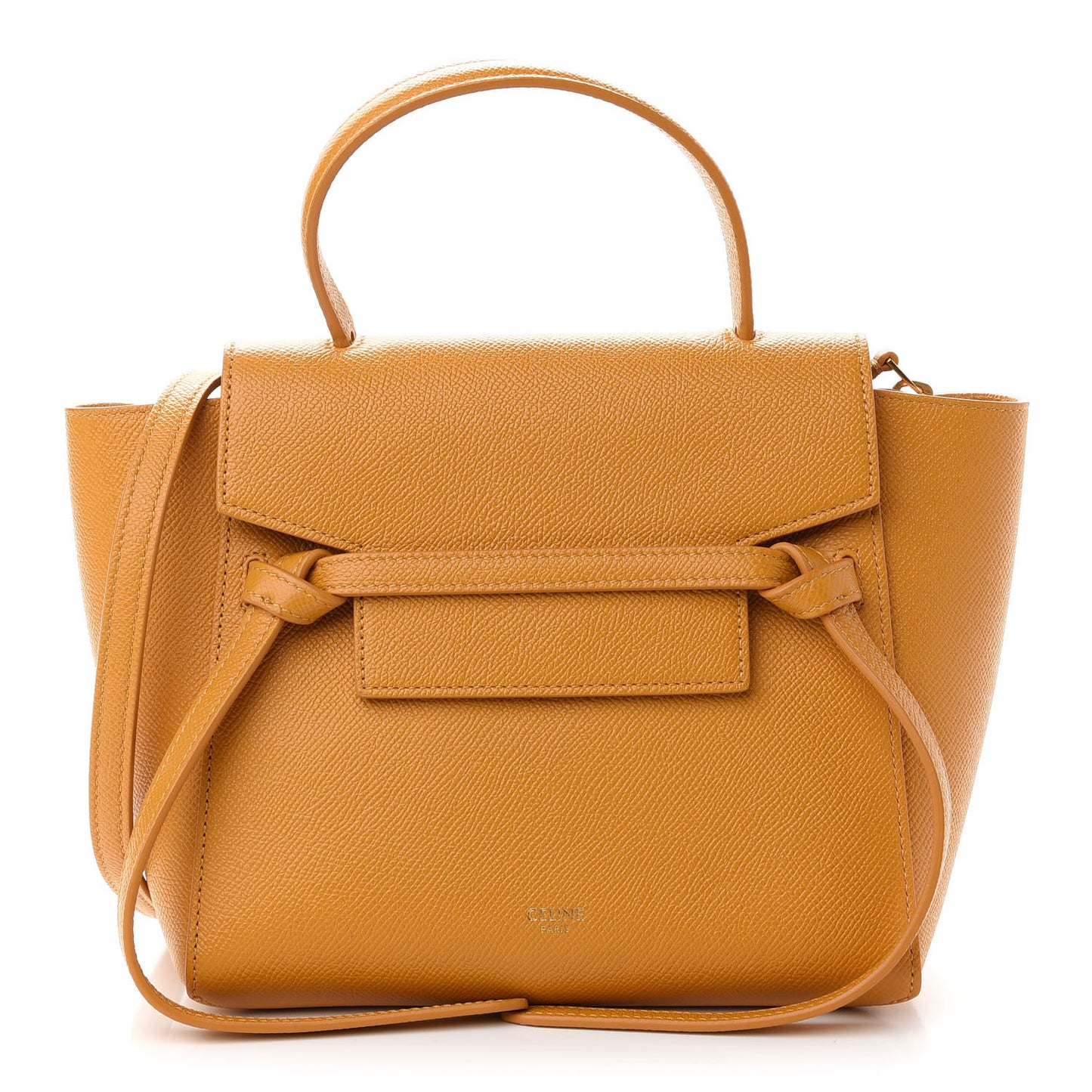 Grained Calfskin Nano Belt Bag Calendula