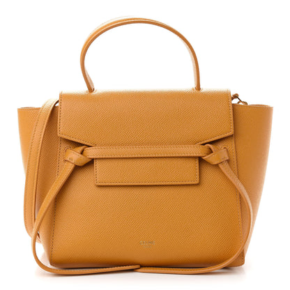 Celine Grained Calfskin Nano Belt Bag Calendula 1 of 9