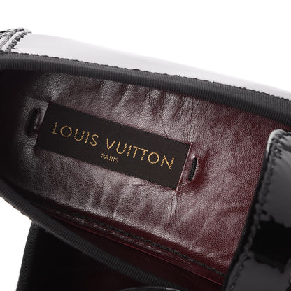 Louis Vuitton Patent Mens Monte Carlo Loafers 10 Black 10 of 13