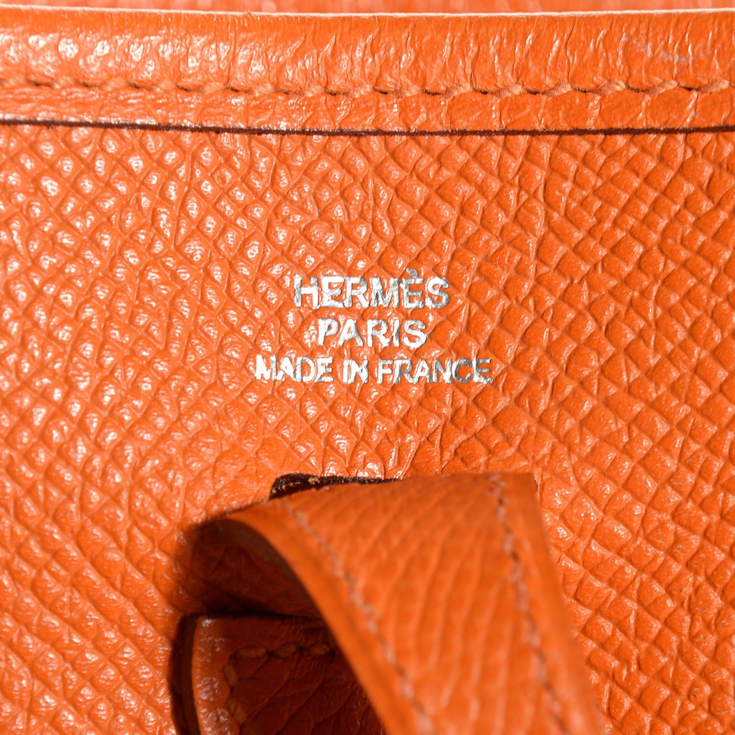 Hermes Epsom Evelyne TPM Orange 5 of 12