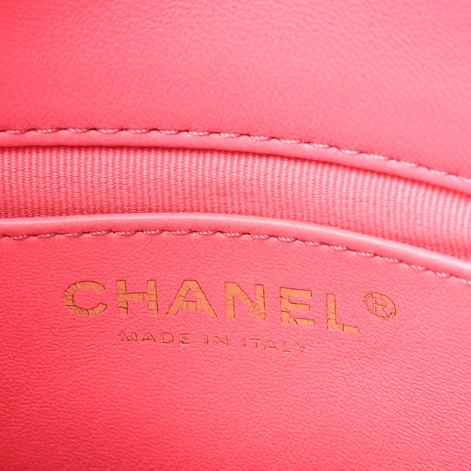 Chanel Lambskin Quilted Mini Funky Town Flap Pink 6 of 10
