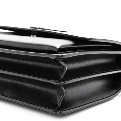 Saint Laurent Calfskin Medium Monogram Monochrome Sunset Black 9 of 9
