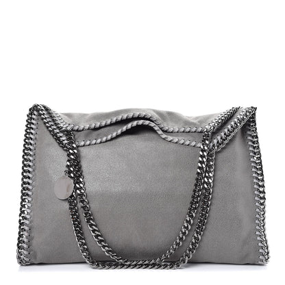 Stella McCartney Shaggy Deer Small Falabella Tote Light Grey 1 of 7
