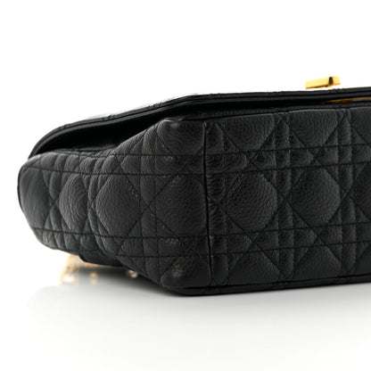 Christian Dior Calfskin Cannage Medium Caro Bag Black 9 of 12