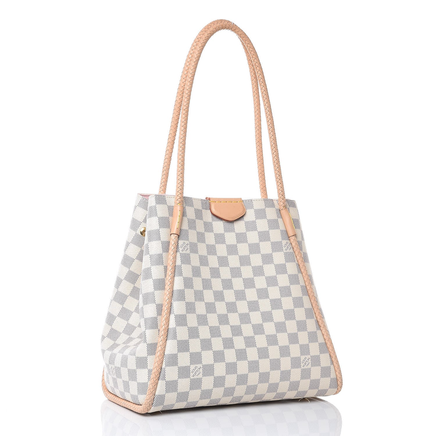 Louis Vuitton Damier Azur Propriano Rose Ballerine 3 of 15