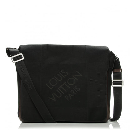 Louis Vuitton Damier Geant Messenger Bag Black 1 of 7