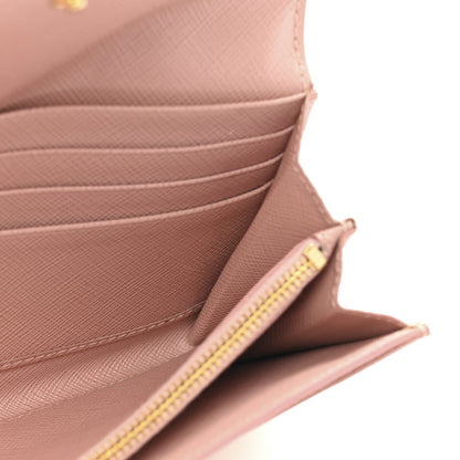 Prada Saffiano Envelope Wallet Orchidea 6 of 12