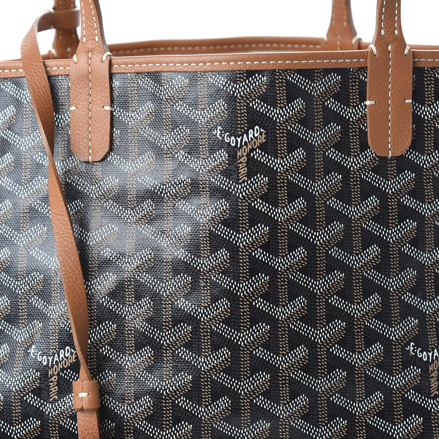 Goyard Goyardine Saint Louis PM Black Gold 8 of 8