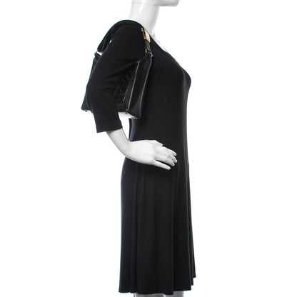 Chanel Lambskin Quilted Small Chocolate Bar Shoulder Bag Black 2 of 9