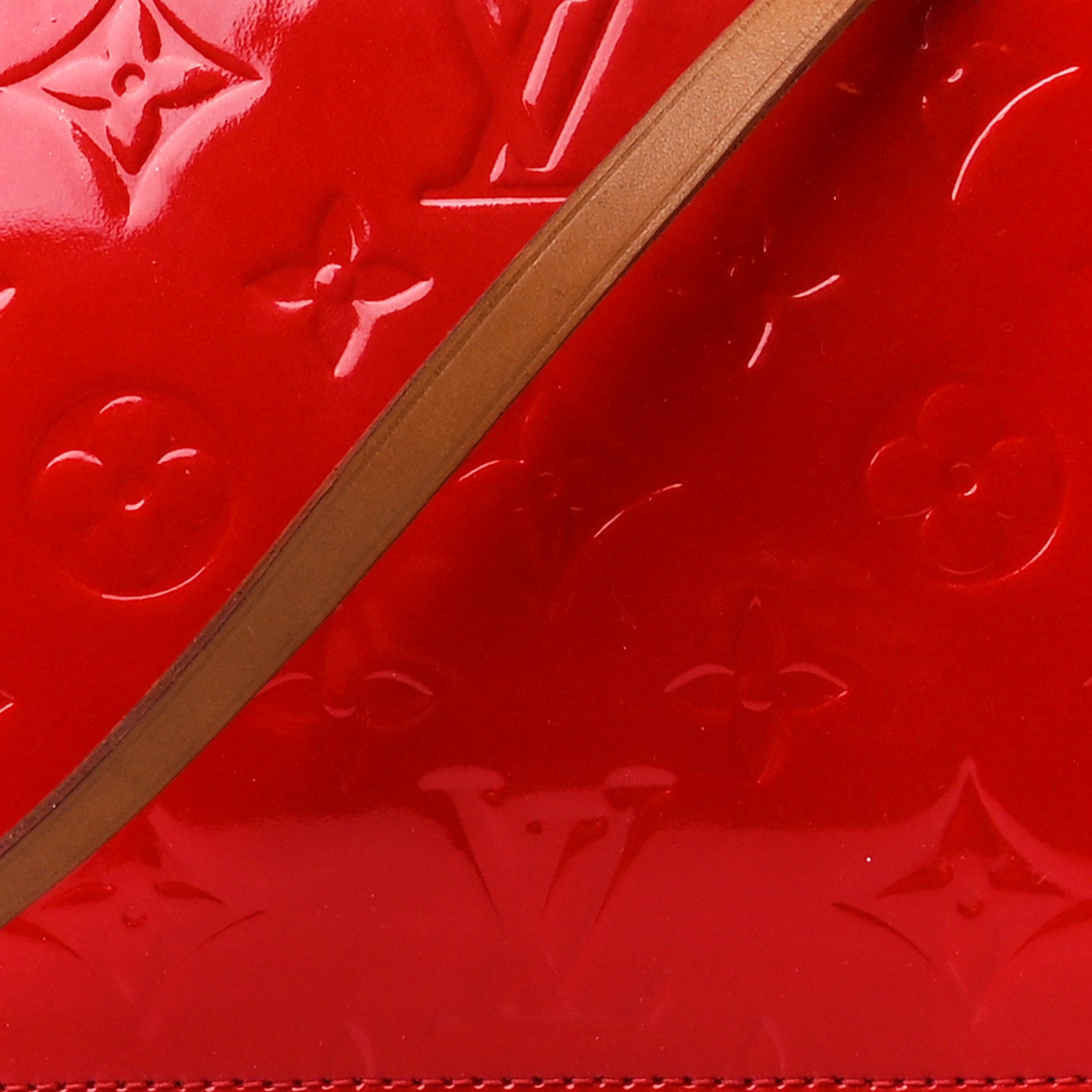 Louis Vuitton Vernis Lexington Pochette Red 8 of 12