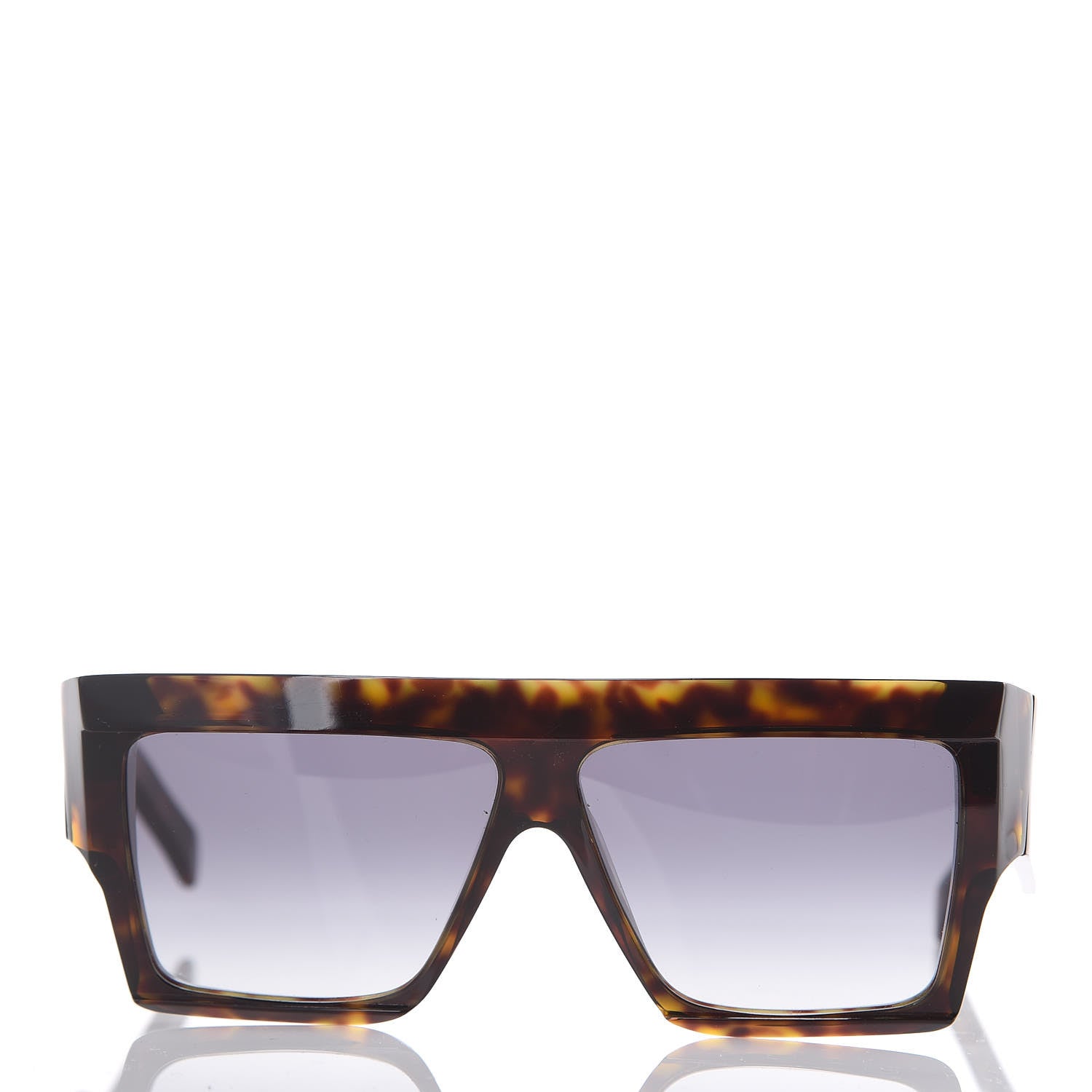 Celine Flat Top Sunglasses CL 40030I Havana 2 of 7