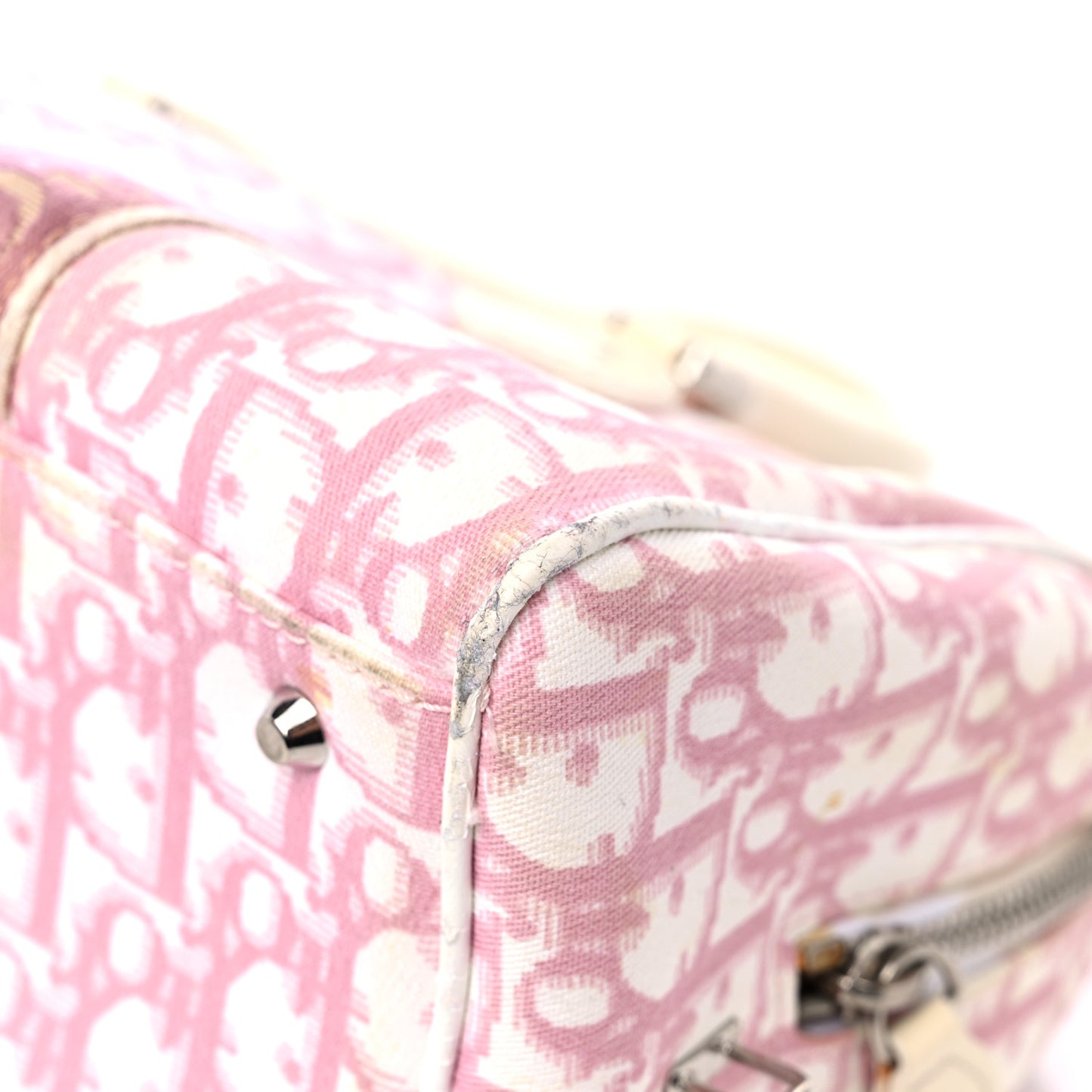 Monogram Girly Boston Pink