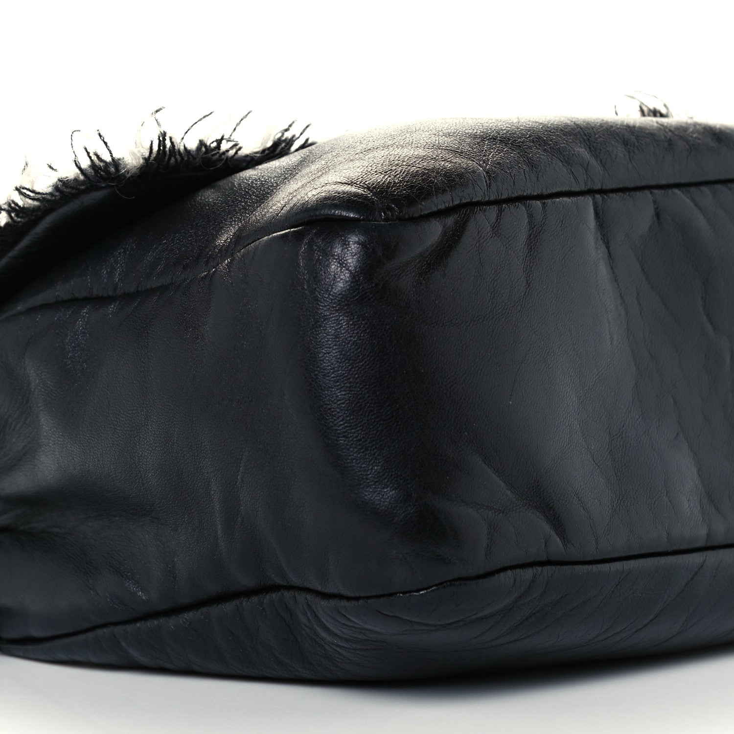 Chanel Lambskin Tweedy Flap Black 5 of 11