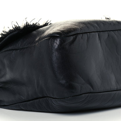 Chanel Lambskin Tweedy Flap Black 5 of 11