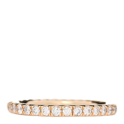 David Yurman 18K Yellow Gold Diamond 2mm Cable Collectibles Band Ring 52 6 1 of 5