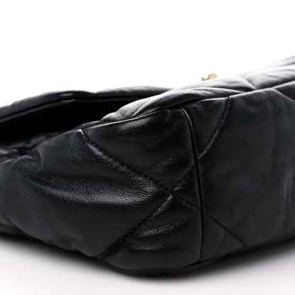 Chanel Lambskin Quilted Medium Chanel 19 Flap Black 8 of 10