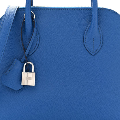 Hermes Epsom 1923 Bolide 25 Bleu France 8 of 11